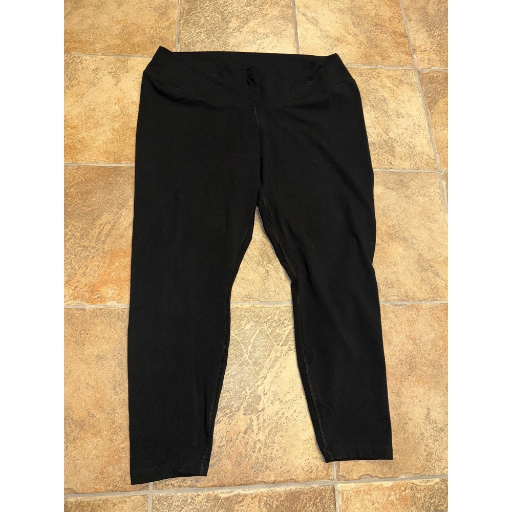 Old Navy Active PowerChill High-Rise Leggings Black XXL Go-Dry Athletic Pants